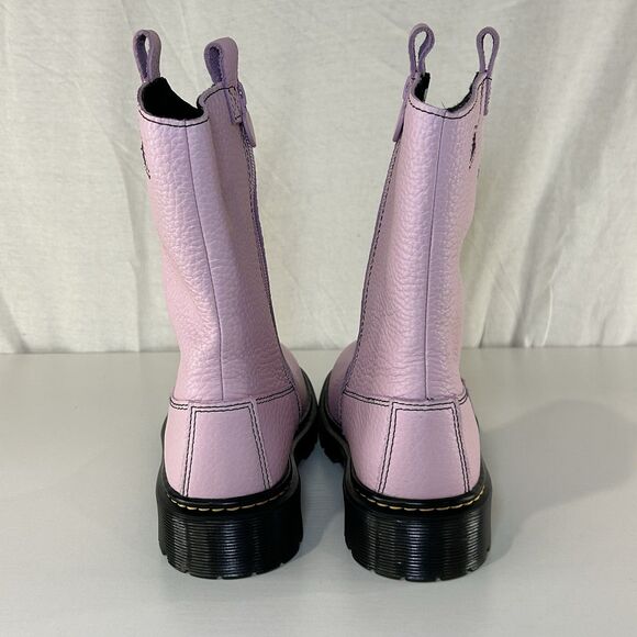 Dr Doc Martens Bex Heart P-O Boots Cowgirl Women’s Size 5 Soft Pink Leather NEW - Picture 5 of 10